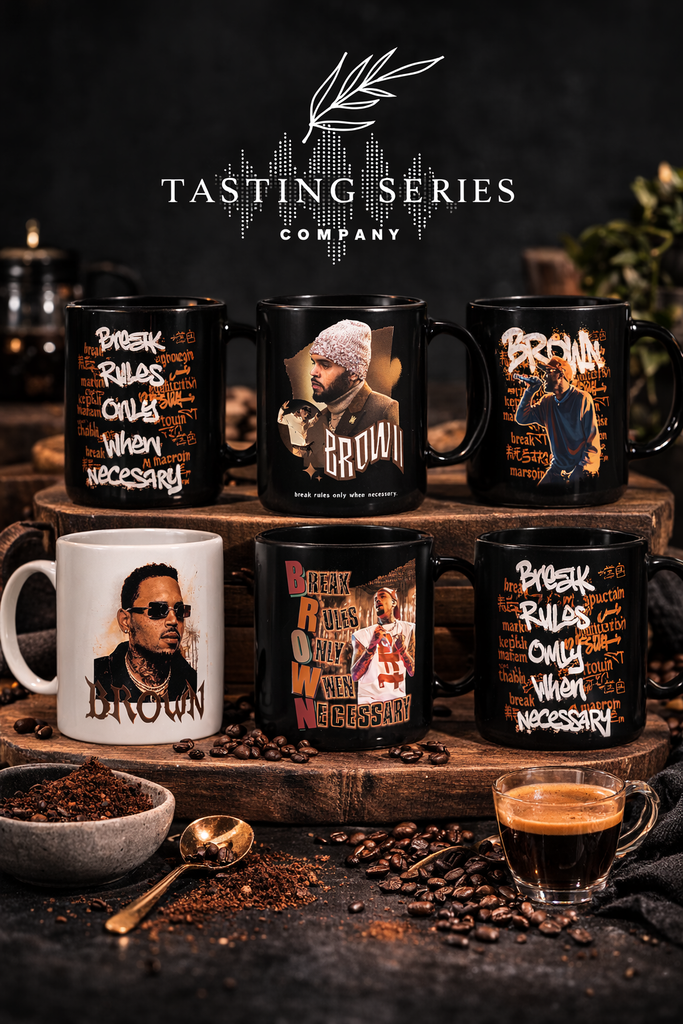 Recipe + Chris brown Official Fans Mug + 1oz Flavor Sample Recipe